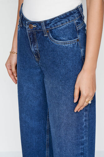 The Wide-Leg Denim, Midnight Blue, image 5